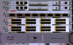 Cisco Nexus Switching in a Rack in 3D