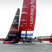 Sailing Fans Share the Action