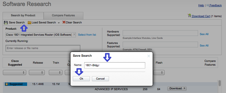 savesearch